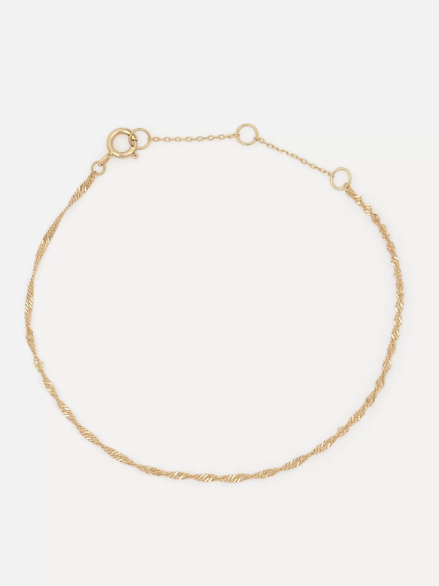 Les Soeurs 14K Bracelet Hess Twisted Gold Shop