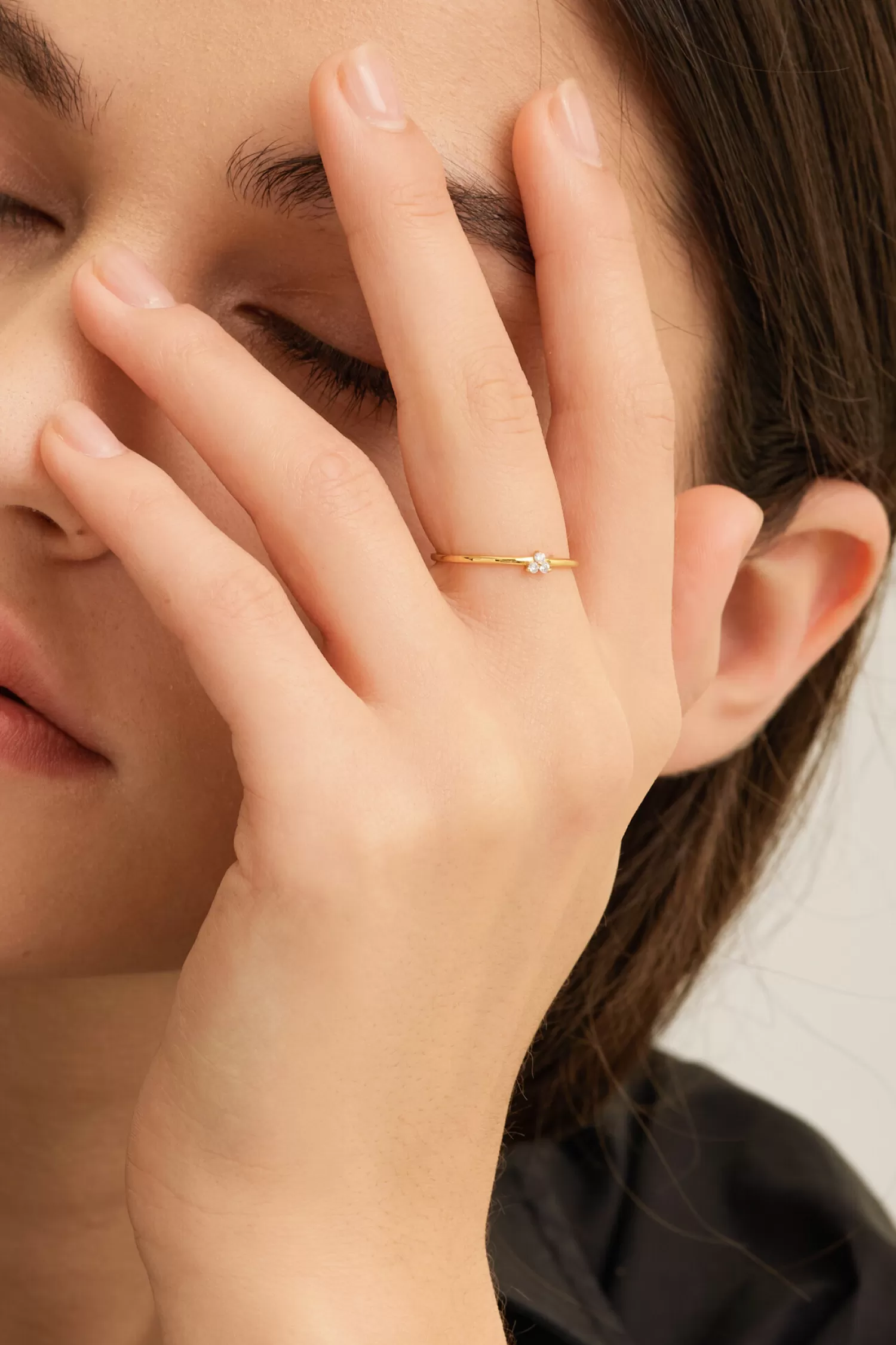 Les Soeurs Bague Chloe Vintage Triangle Hot