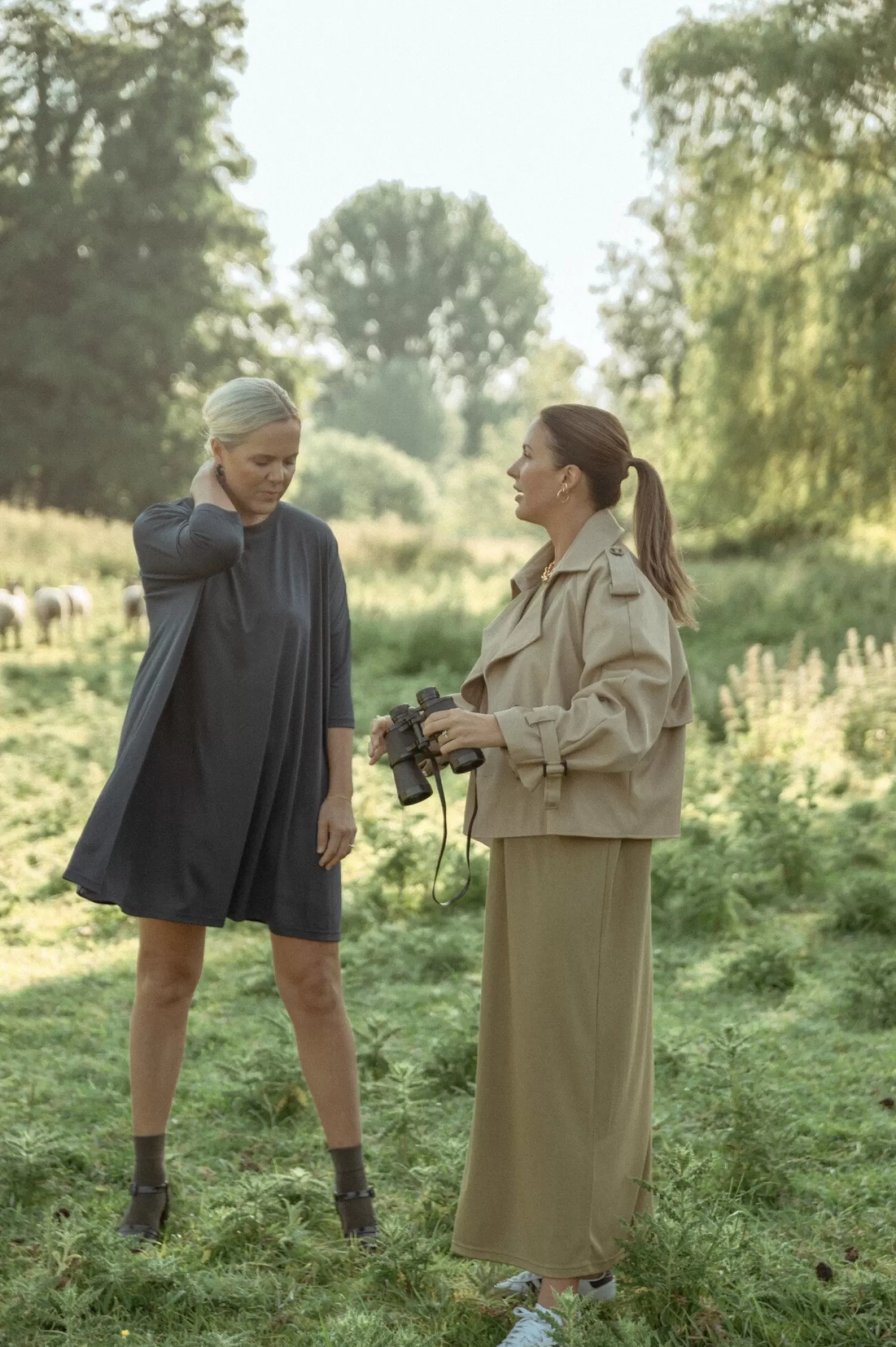 Les Soeurs Robe Longue En Jersey Anne Olive Shop